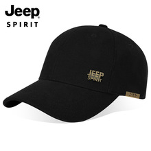 一件代发JEEP SPIRIT帽子男棒球帽棉布鸭舌帽遮阳帽太阳帽CA0152