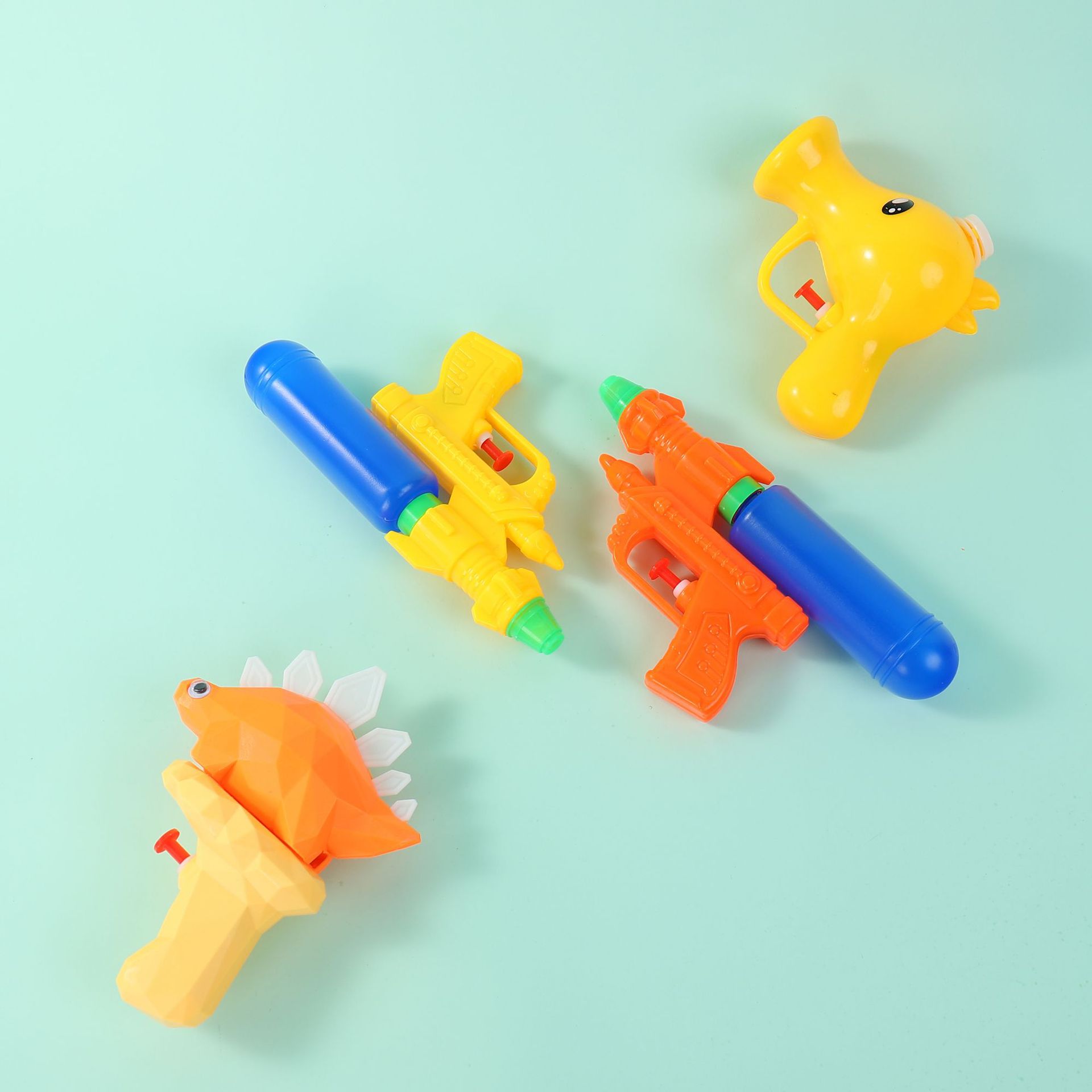 儿童玩具小水枪呲滋喷水枪3岁宝宝2男孩女孩迷你小号卡通戏水玩具
