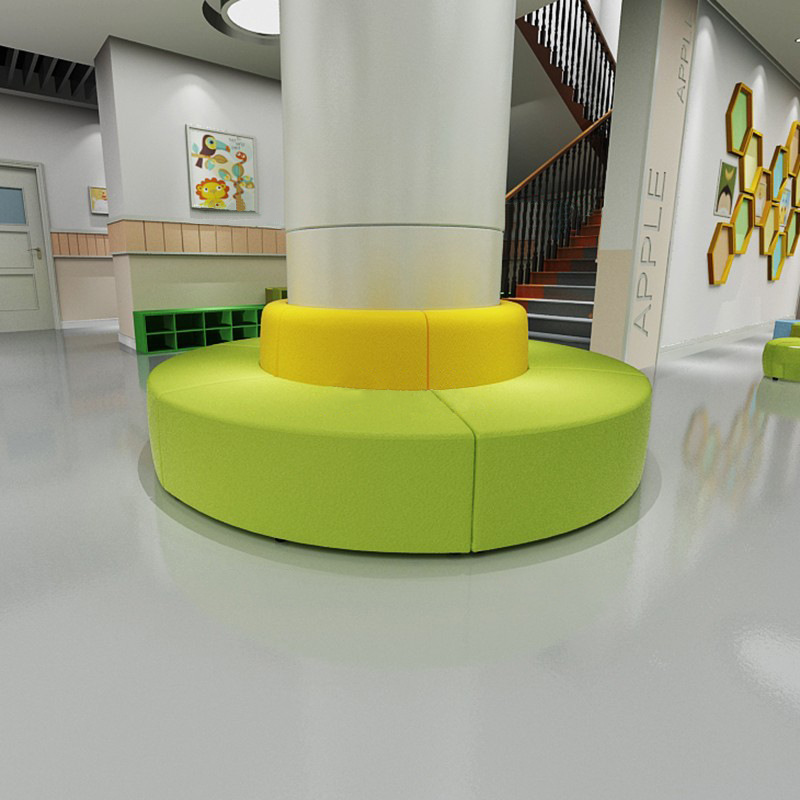 圆形图书馆幼儿园儿童医院服装店环形围柱包柱子商场酒店学校沙发