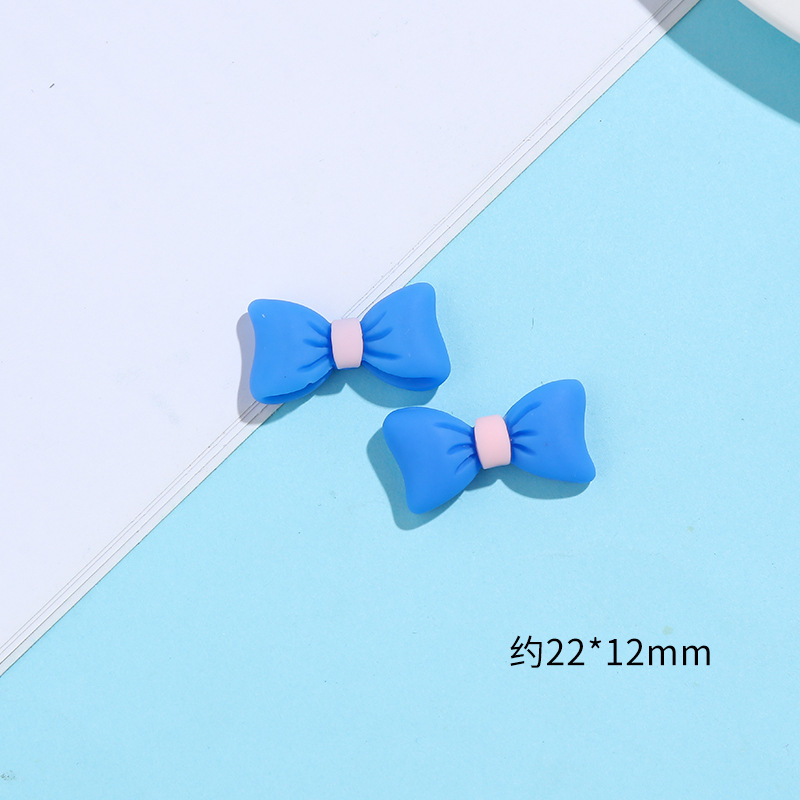 Cartoon Polka Dot Bow Cream Glue Phone Case DIY Material Package Handmade Hair Accessories Resin Accessories