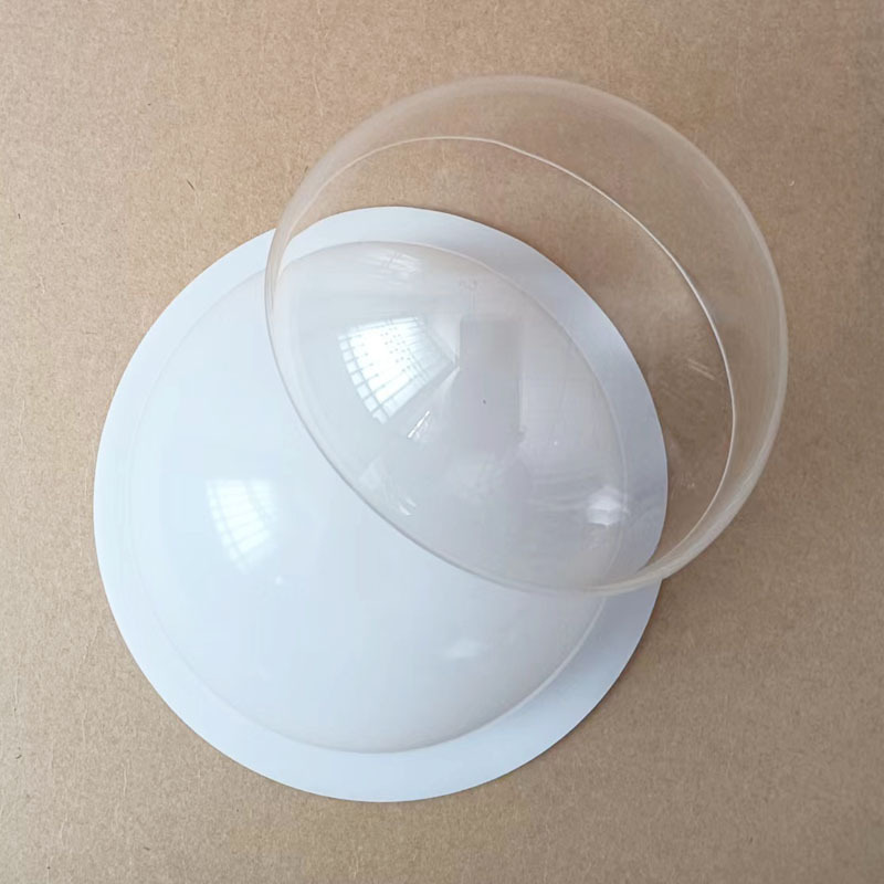 亚克力半球罩乳白色半圆灯罩装饰防尘罩道具展示空心塑料球-阿里巴巴
