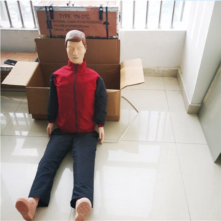 心肺复苏模拟人半全身急救训练呼吸练习按压橡皮假人体模型