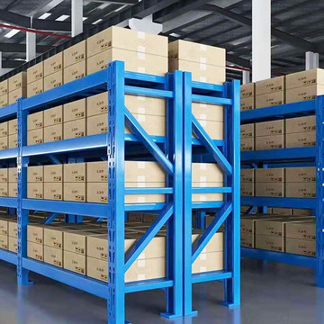 仓库货架二层轻型仓储架加厚多层中型重型大型快递架子置物架定制