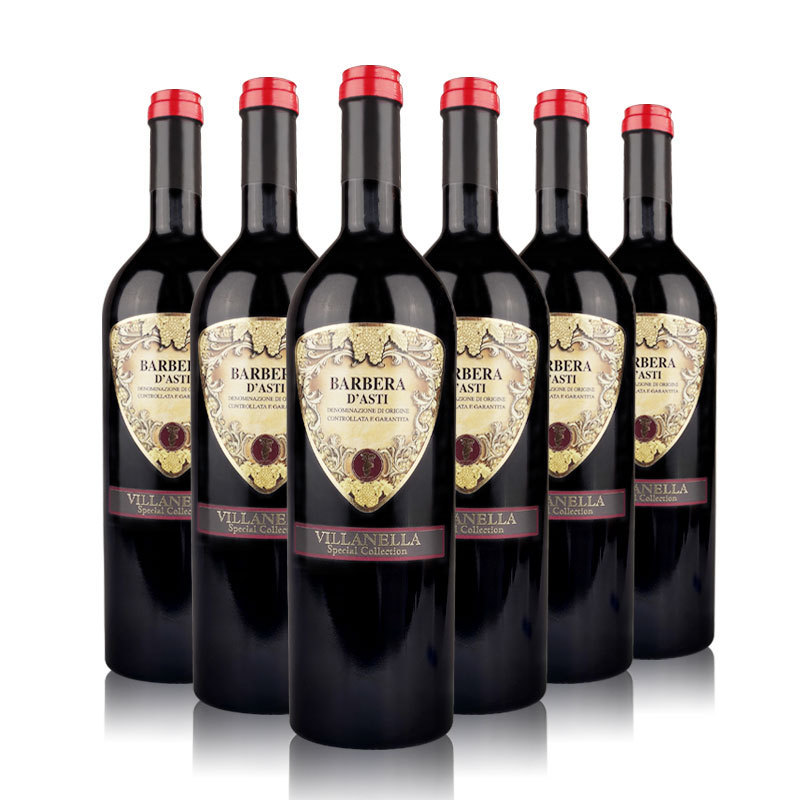 意大利红酒皮埃蒙特产区卡迪罗拉酒庄金刚巴贝拉珍藏干红葡萄酒
