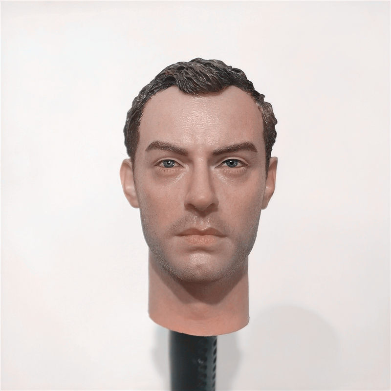 现货1/6兵人头雕 二战系列 苏军狙击手 瓦西里 平静款 头雕 模型