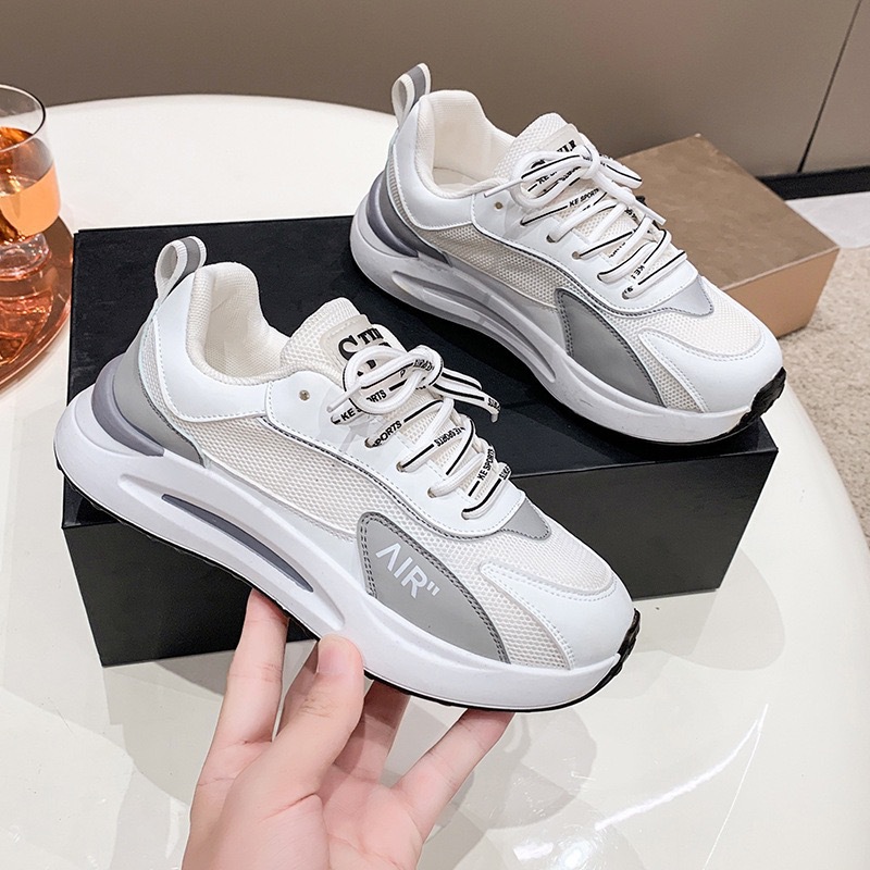 2023 New Casual Sneaker Women's Spring and Autumn Ins Versatile White Shoes Breathable Student Sneakers Sneaker Couple Style
