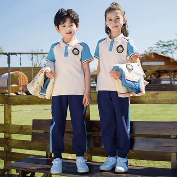 中小学生春秋校服套装儿童运动两件套 幼儿园园服男女童班服 代发