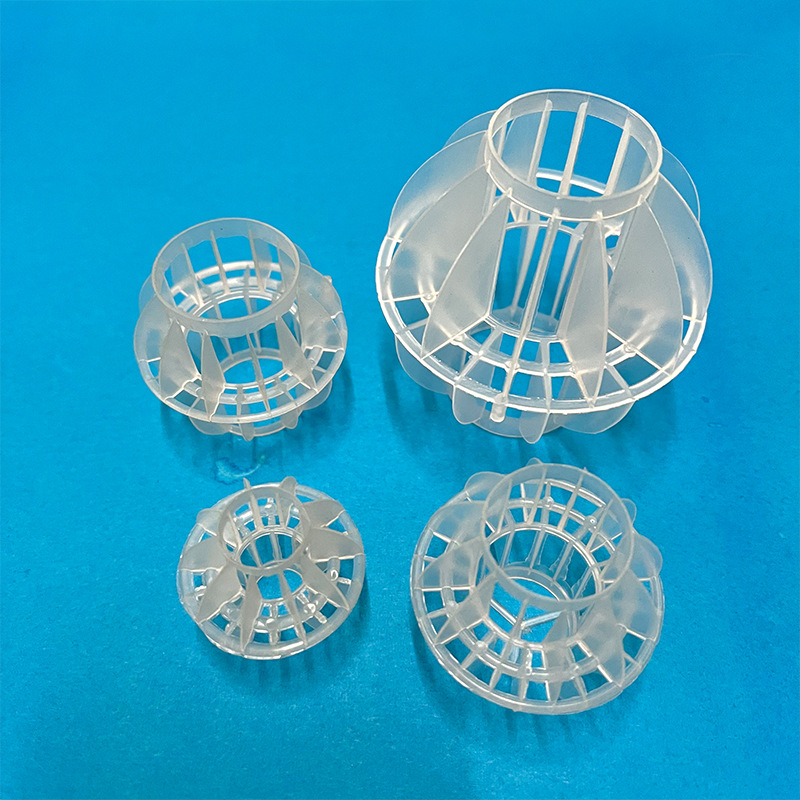 50空心球塑料球 喷淋塔悬浮多面空心球污水处理 聚丙烯pp过滤球