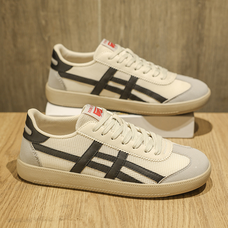 2024春夏季透气德训鞋 新款男士小白鞋 时尚休闲阿甘鞋-阿里巴巴