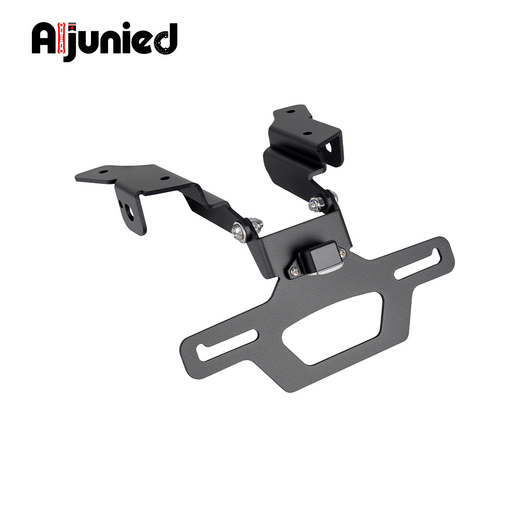 适用春风450MT 800MT-X折叠车牌架短尾摩托车尾整洁挡泥板牌架照