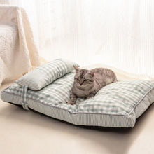 宠物床 可拆洗猫窝狗窝 四季可用宠物垫 保暖窝垫子 宠物窝