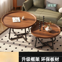 小茶几移动床头桌边柜圆桌子沙发边几小户型木桌迷你置物简易家用