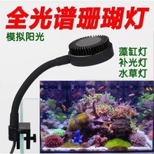 珊瑚灯海水鱼缸led水草藻缸照明水族箱微缸迷你补光爆藻严选代发