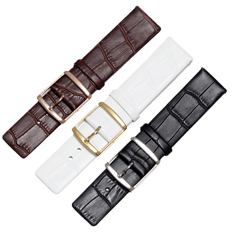 ck表带男女真皮表带代用原装ck手表针扣皮表带k2g211k2y236手表带