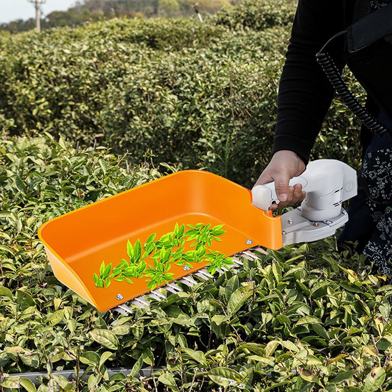手提充电式电动采茶机24v便携式多用形摘茶机单人小型绿篱修剪机