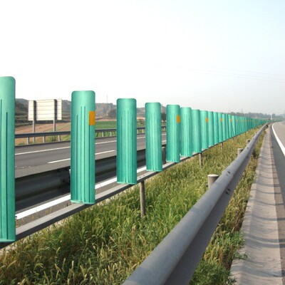 高速公路玻璃钢防眩板交通道路中央隔离带方眩晕挡光板喷塑遮光板