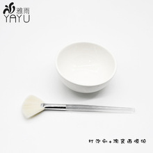 打泡刷陶瓷面膜碗美容调膜工具套装Facial mask bowl brush suit