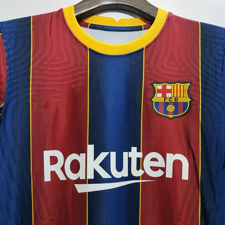 球衣足球服男士套装 巴萨主客场短袖套装光板足球衣印号个性-阿里巴巴