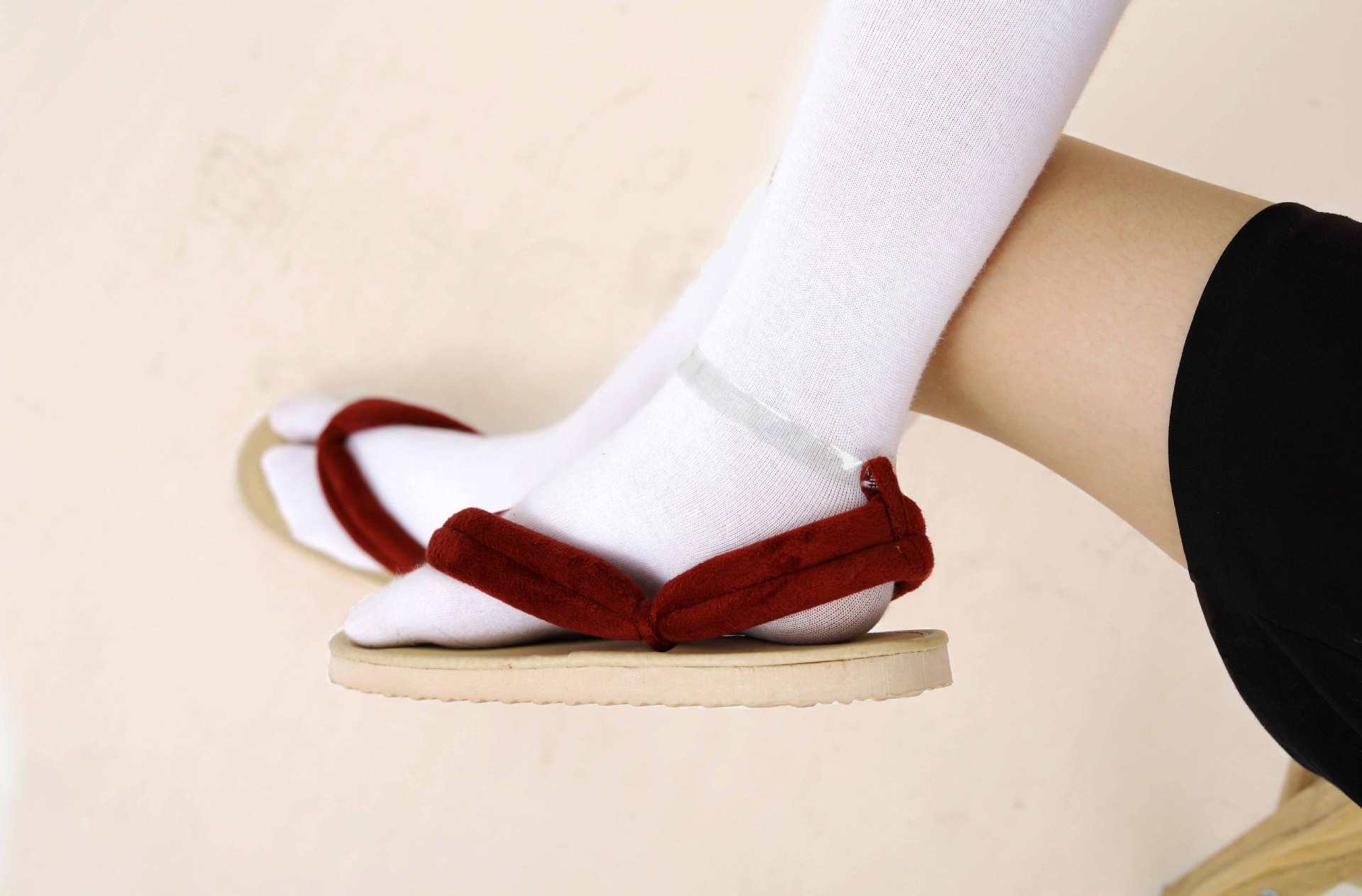 鬼灭之刃灶门祢豆子cos鞋漫展年会万圣节表演cosplay鞋日式木屐