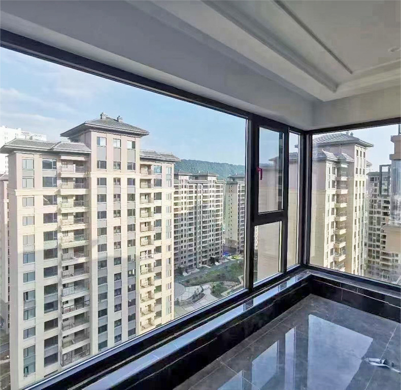 篡维 铝合金门窗 108断桥纱窗一体平开窗 隔音窗户封阳台防盗窗