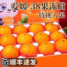 爱媛38号果冻橙顺丰大果礼盒9斤新鲜橙子水果当季整箱四川甜橙子5