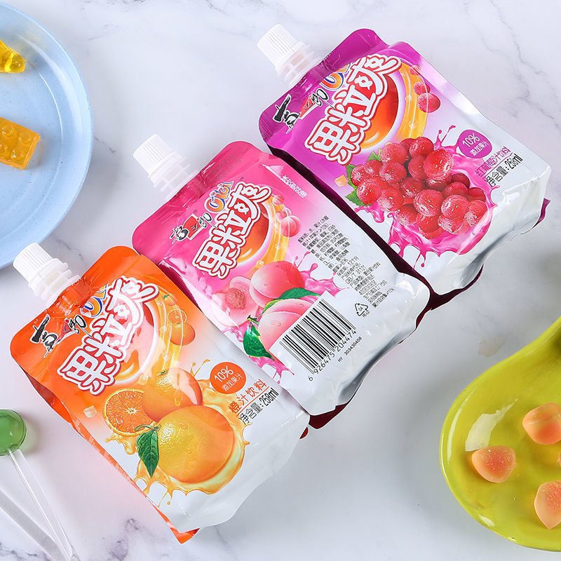 喜之郎cici果粒爽258ml/350ml可吸果冻多口味吸吸果冻爽饮料饮品
