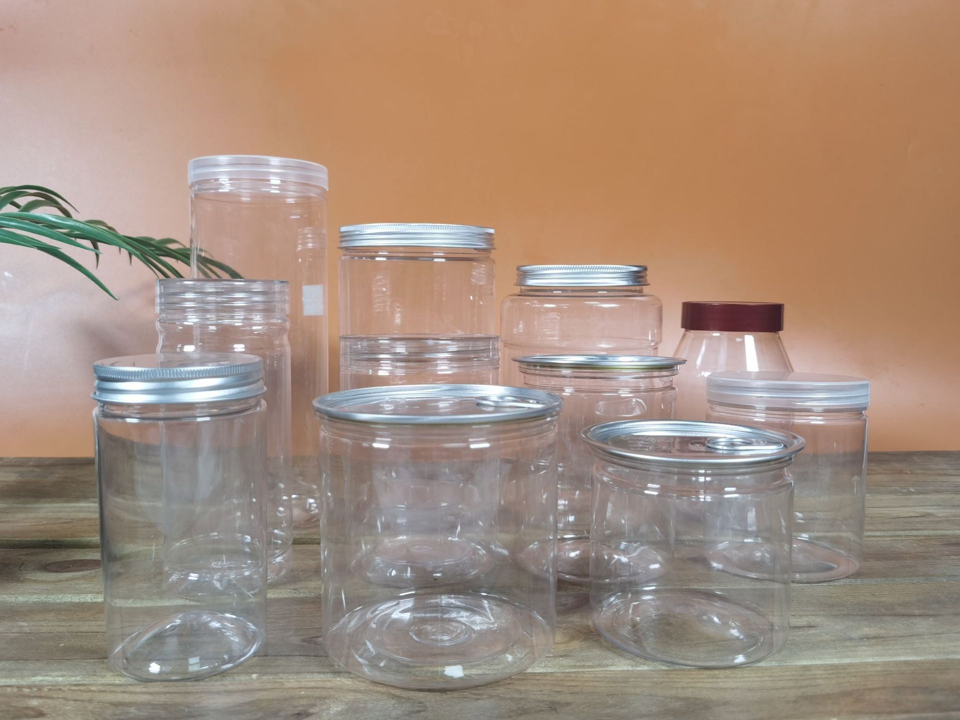 pet塑料罐 食品塑料罐 食品易拉罐 花茶药品罐 透明塑料瓶