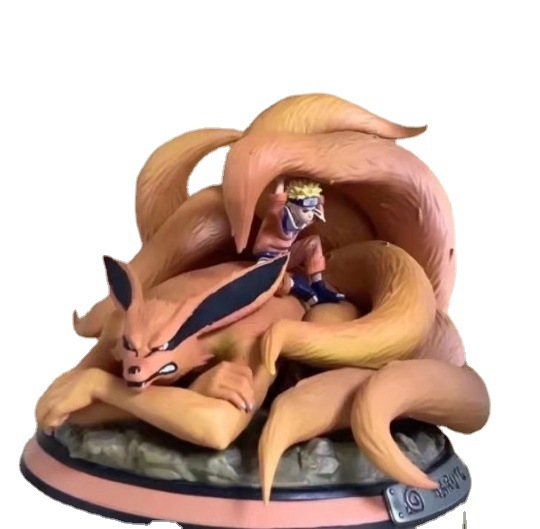 动漫玩具批发 火影忍者手办 tsume 九尾鸣人 雕像 大型gk模型摆件