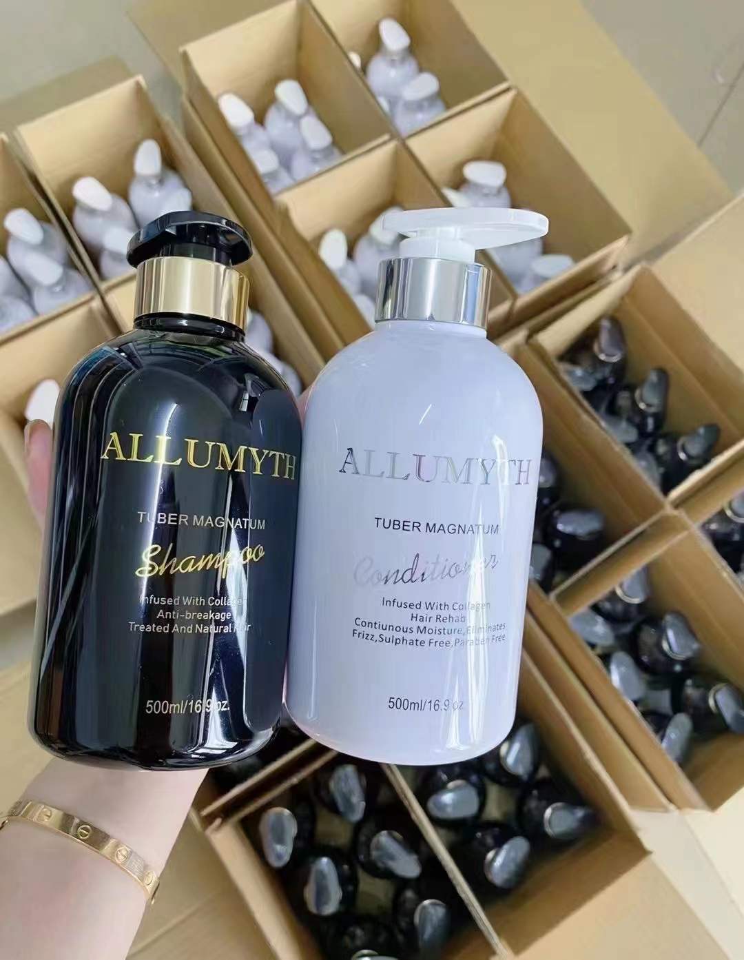 英国铃兰allumyth鱼子酱白松露洗发水洗护套装