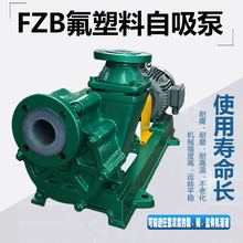 供应50FZB-25L型卧式衬氟塑料合金防耐腐蚀耐稀酸碱化工自吸泵