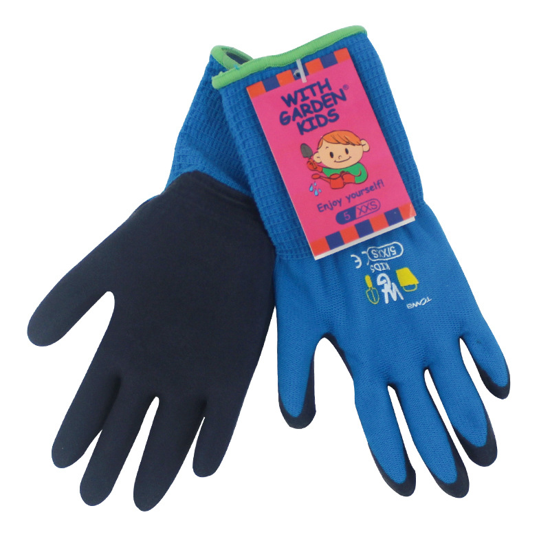 夏季橡胶劳保薄款赶海防咬园艺仓鼠用品防滑小孩儿童防护手套