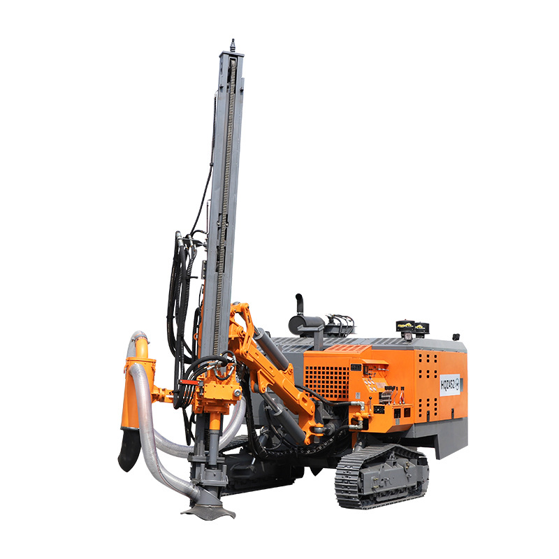 履带式潜孔采矿钻机 水利工程施工打孔机 柴油式抢险救灾钻孔机
