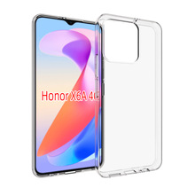 HHONOR X6A 4G手机壳光面防水印透明适用软胶壳tpu保护套