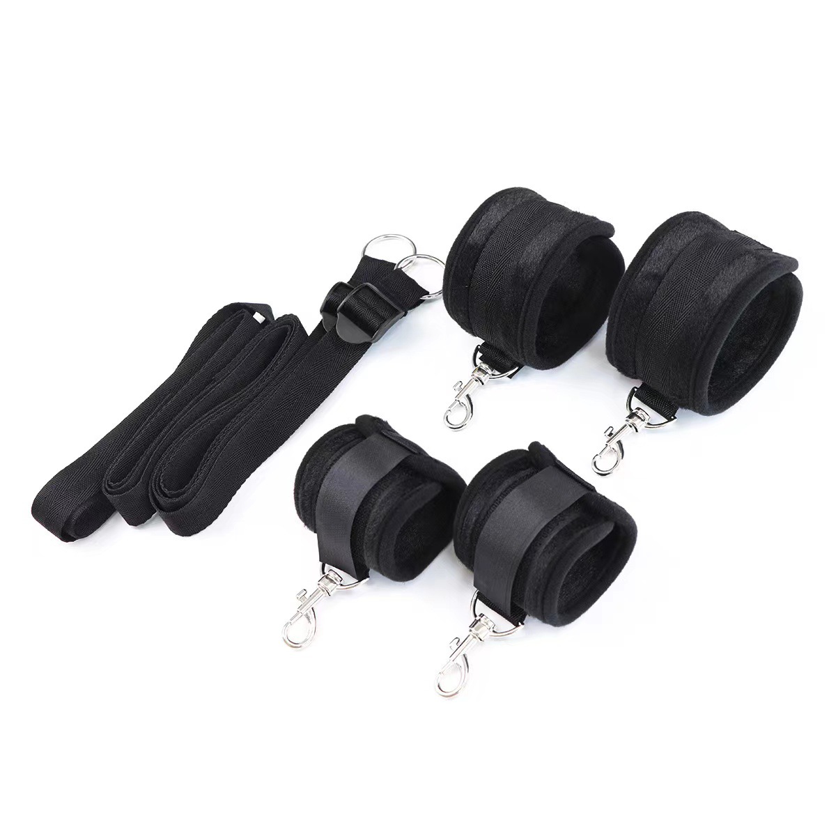 外贸sm新款脚扣绑手夫妻情趣女用成人用品绑床玩具器具源工厂批发