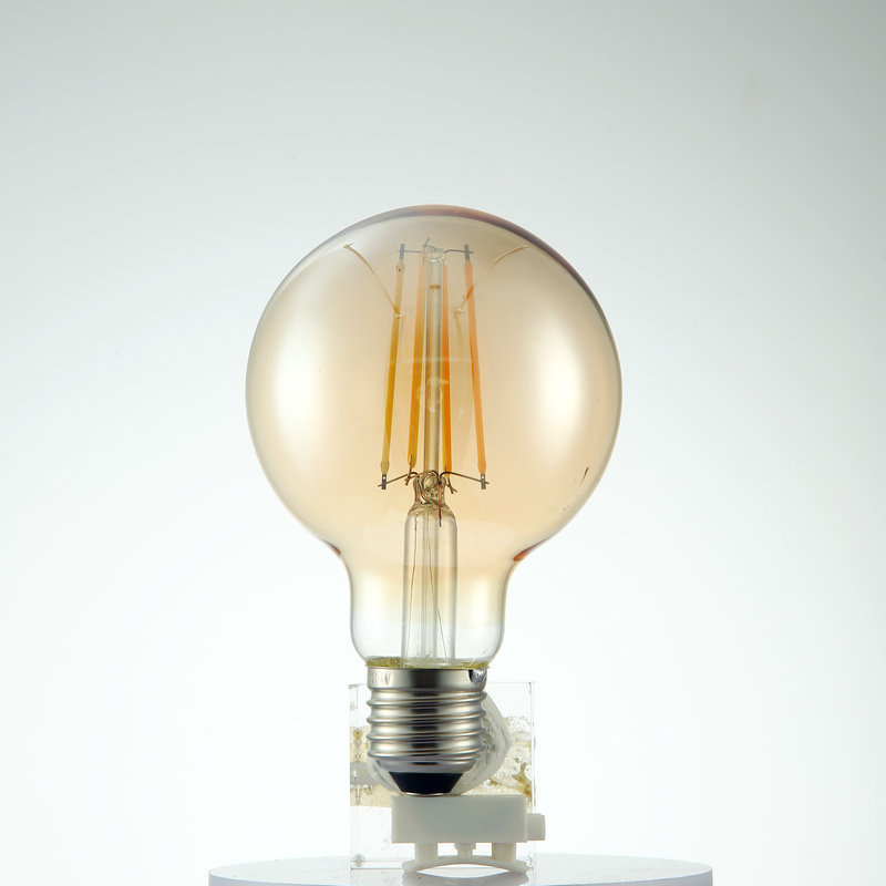 led爱迪生led灯泡e27螺口复古怀旧暖黄茶色节能钨丝螺纹吊led灯