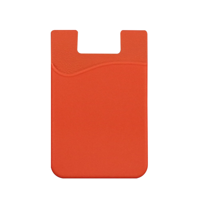 Manufacturers Supply a Large Number of Spot Goods with Favorable Prices Silicone Mobile Phone Back Pasted Card Holder Bank Card Package Coin Purse Mobile Phone Card Sticker