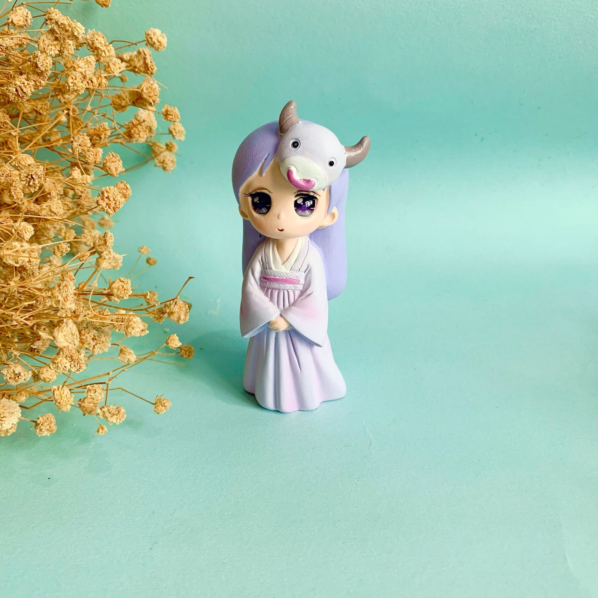 古装古风十二星座q萌版汉服小女孩女生ym820-2小号生日礼物