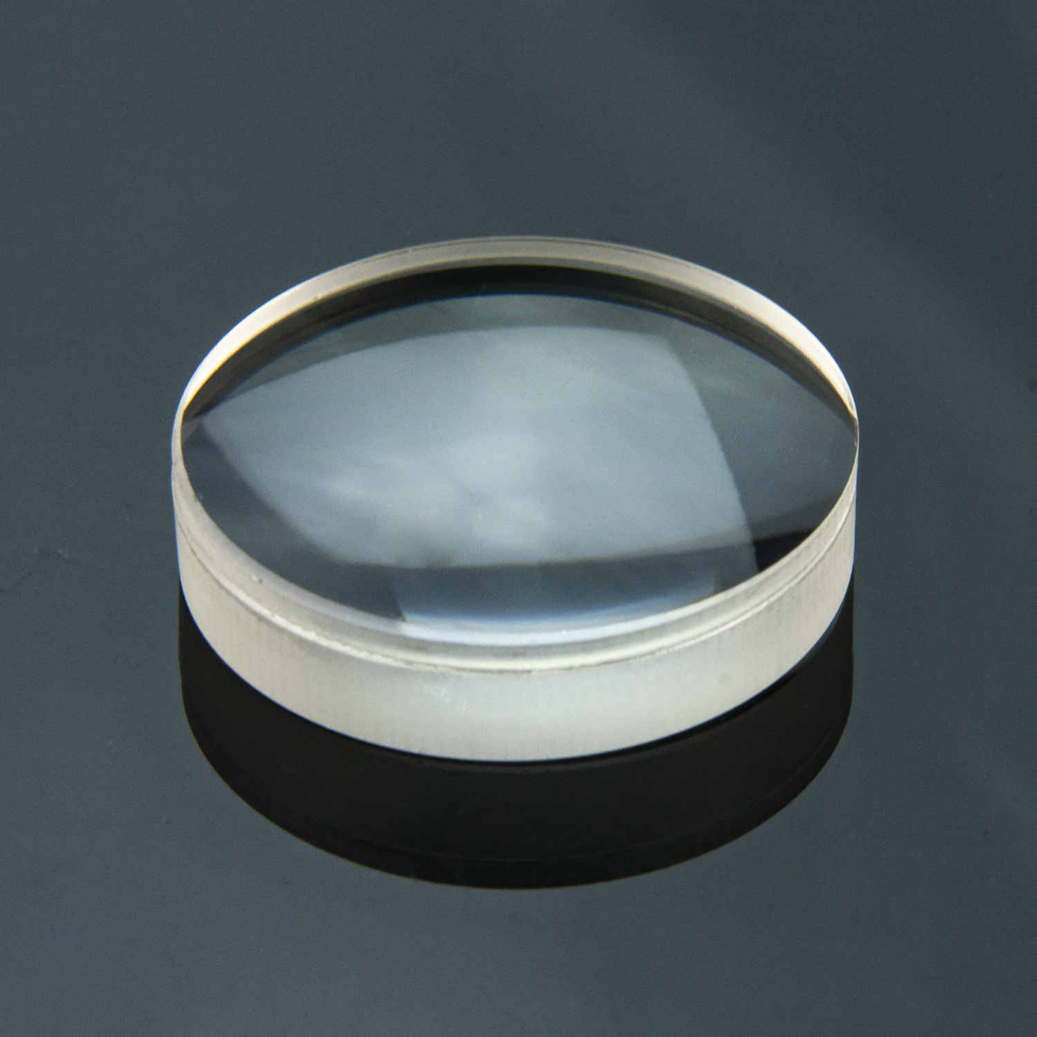 定制胶合平凸透镜光学玻璃透镜投影仪放大镜diy自制天文望远镜zlm