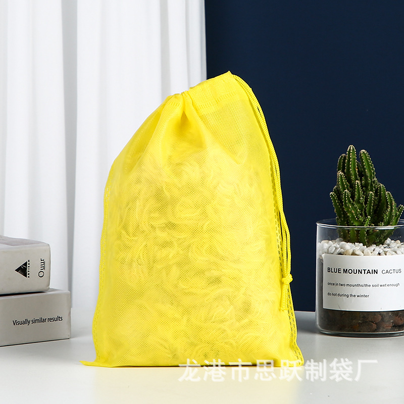 Spot Non-Woven Fabric Drawstring Bag Printable Shoes Toy Clothing Dustproof Storage Bag Drawstring Storage Bag