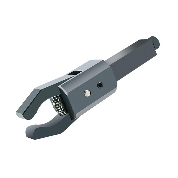 数控车床圆柄自动拉料器拔料器夹料器送料器方柄料夹镶合金钨钢爪