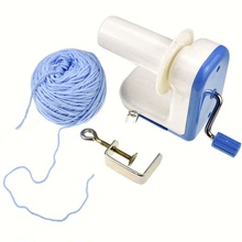 小型家用毛线绕线机不锈刚 绕围巾绞线 桌上简易摇线机 编织工具