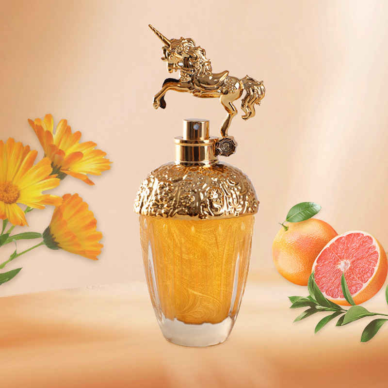 Internet Hot Dixianger Bright Bright Unicorn Gilding Quicksand Perfume for Women Long-Lasting Light Perfume Students Wholesale