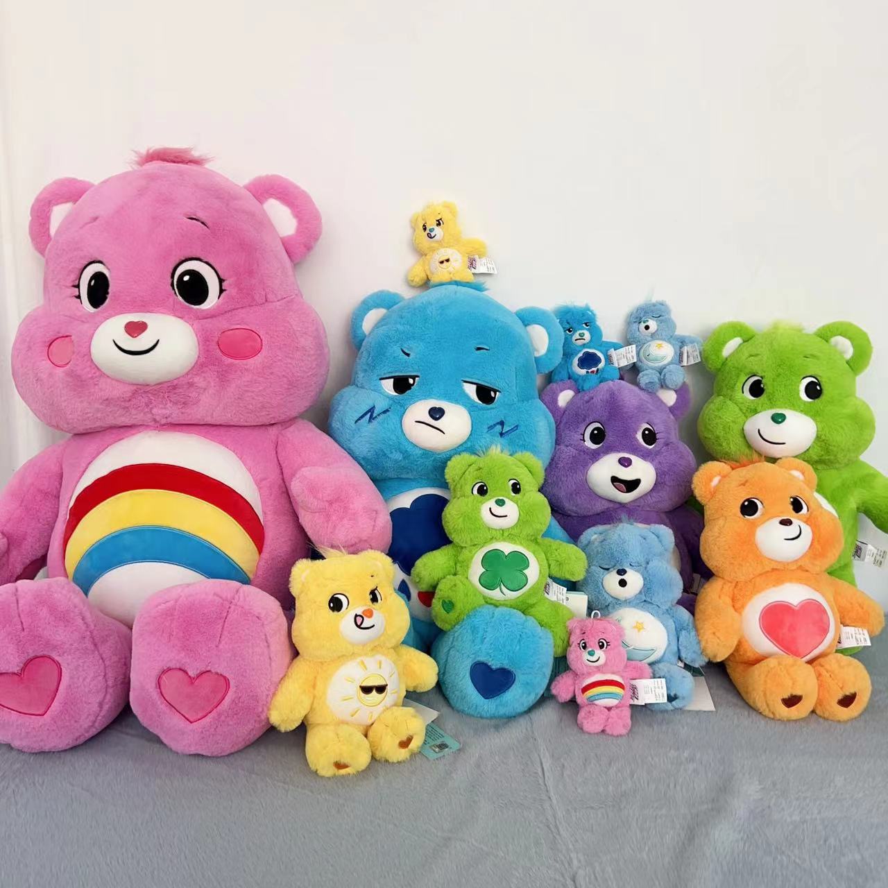 官方授权爱心熊毛绒玩具批发carebears玩偶娃娃一件代发小熊公仔
