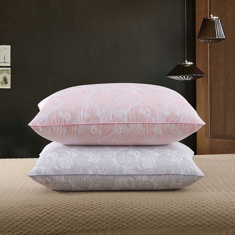 新款羽丝绒软枕芯 单人学生宿舍大豆纤维枕头定制 福利礼品批发