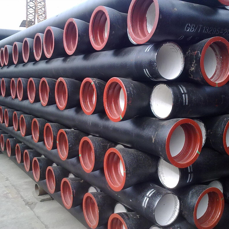 湖南厂家直供市政铸铁管k8 k9球墨铸铁dn200排水 给水用铸铁管道