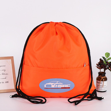 尼龙束口袋防水牛津布袋涤纶抽绳磨砂袋子户外运动收纳包装袋批发