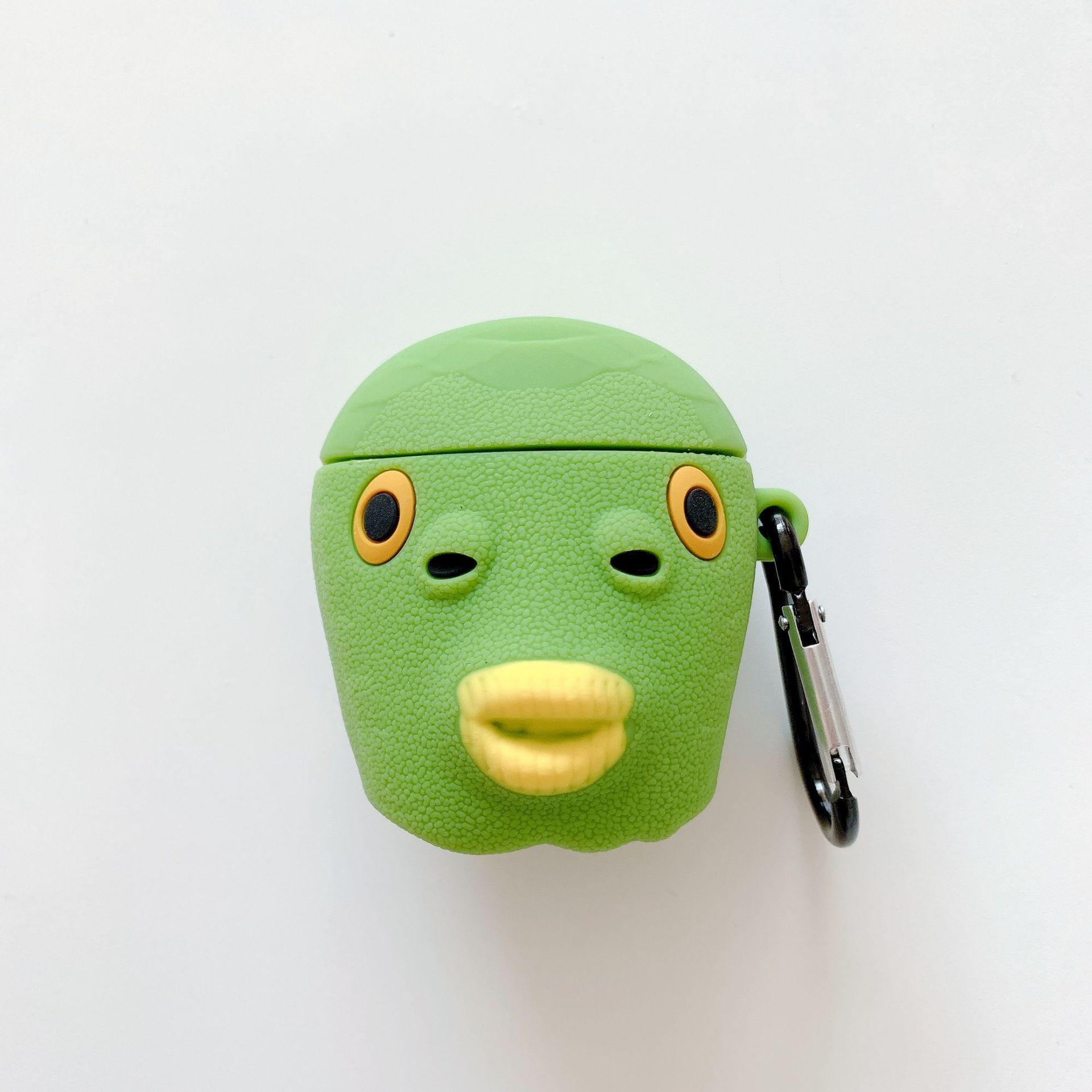 绿色鱼头怪适用airpods2保护套硅胶3代pro苹果无线蓝牙耳机套耳帽
