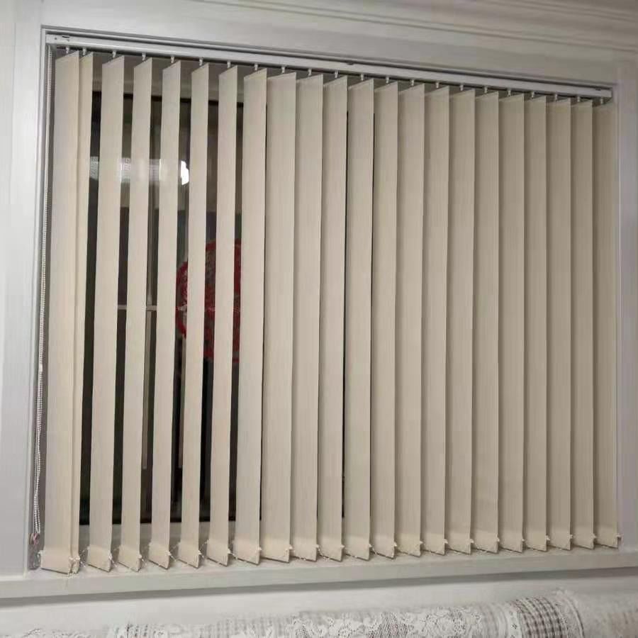 办公室窗帘垂帘 百叶窗隔断遮光垂直帘阳台竖百叶写字楼拉帘