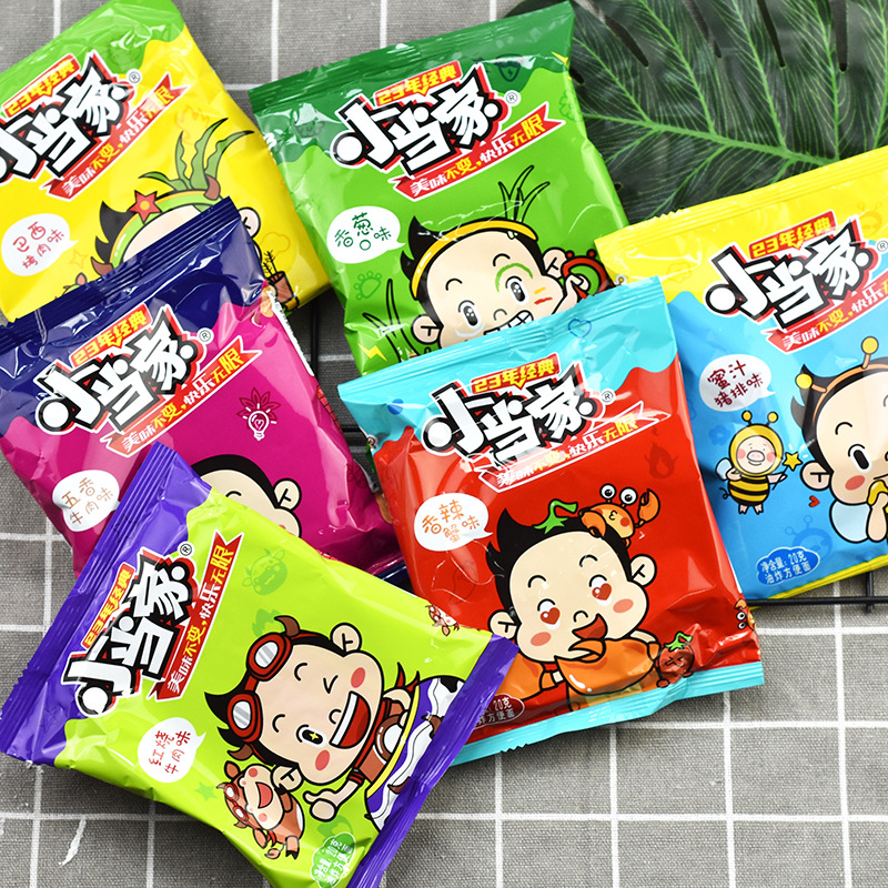 小当家干脆面20g干吃方便面捏碎面泡面好吃的小零食品非整箱一袋