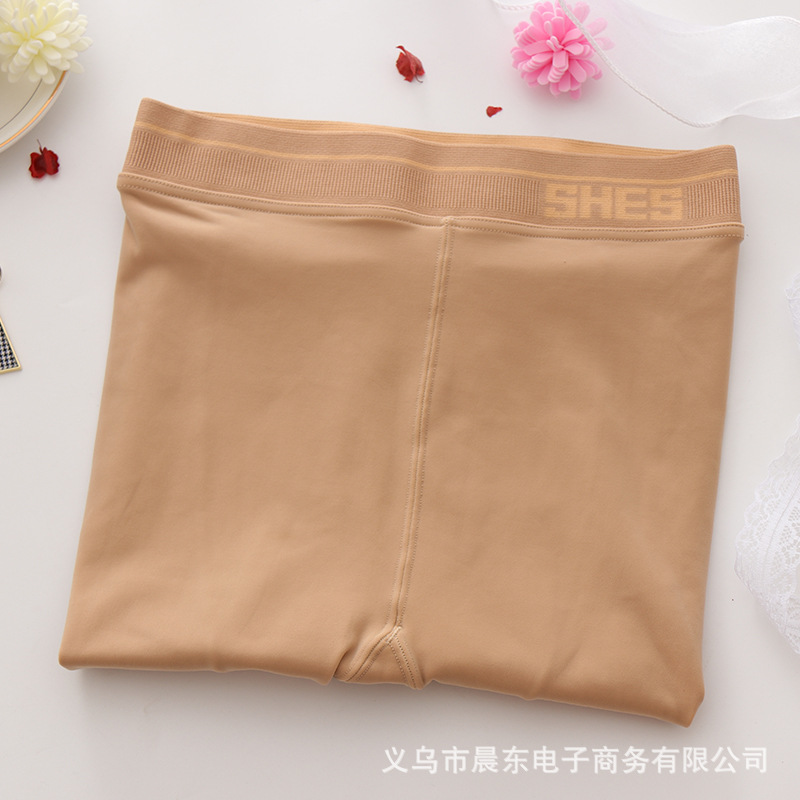 Water Light Pants Leggings Women's Autumn Outer Wear Flesh Color Panty-Hose Superb Fleshcolor Pantynose Basic Stockings Pantyhose Fashionable Letters